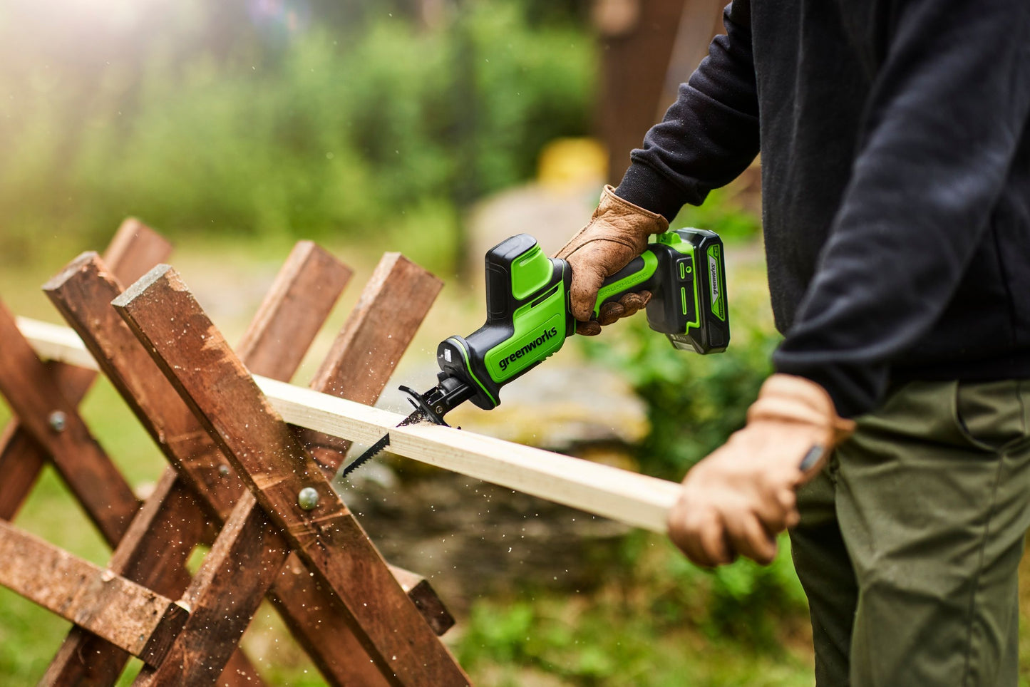 Greenworks Tigersåg GD24RS, 24V- utan batteri och laddare