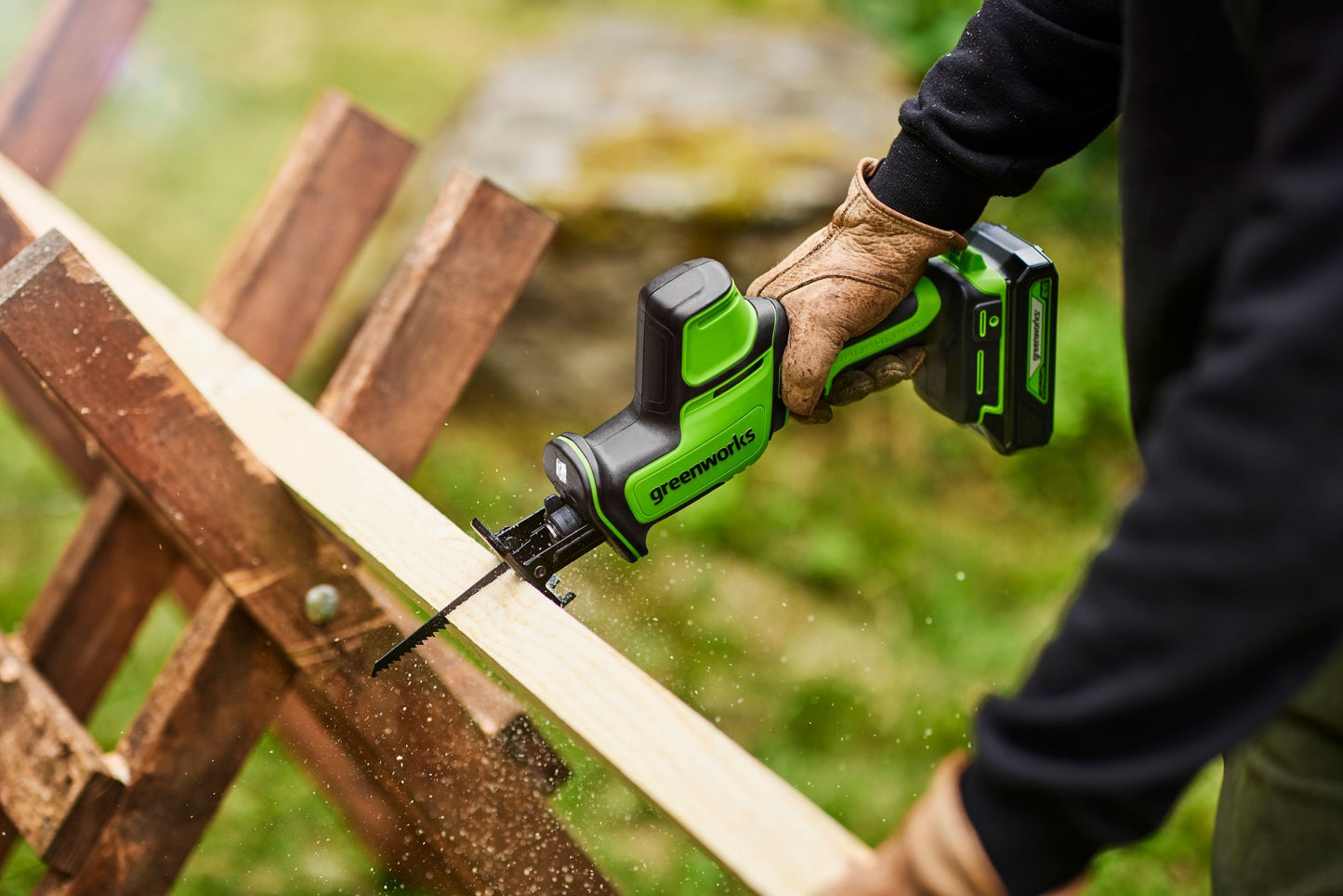 Greenworks Tigersåg GD24RS, 24V- utan batteri och laddare