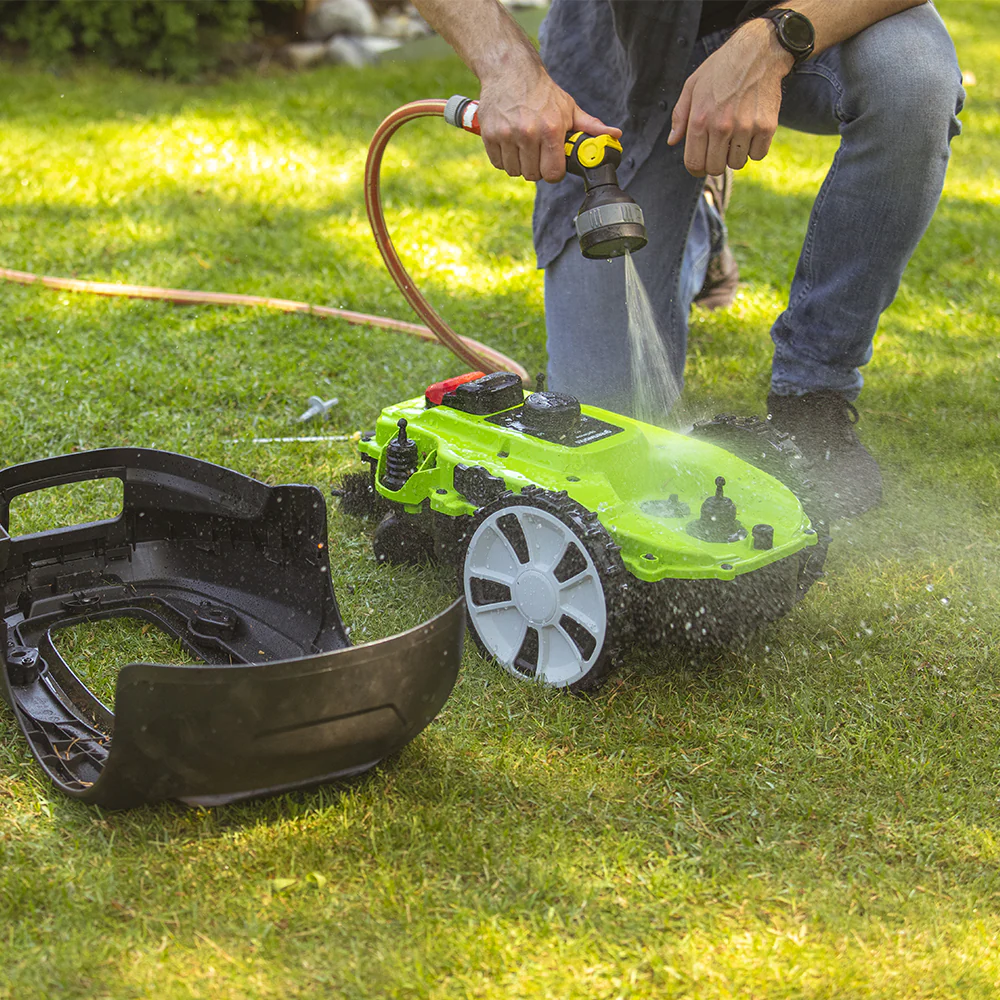 Greenworks Robotgräsklippare Optimow 4, 450m2